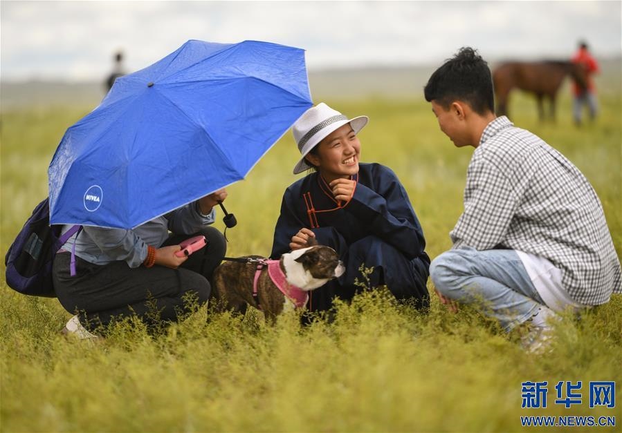 (特別的暑期生活·圖片故事)(12)草原女孩錫林花的暑期“歡樂時光”