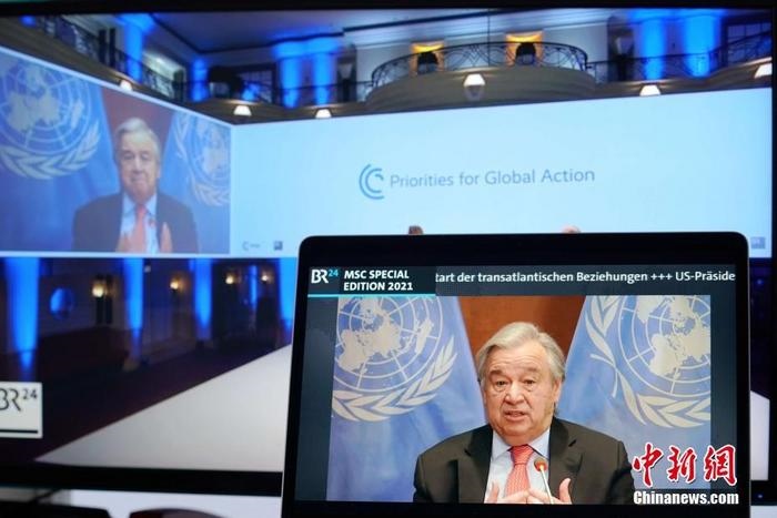 資料圖：聯(lián)合國秘書長古特雷斯。
<a target='_blank' href='http://www.chinanews.com/'>中新社</a>記者 彭大偉 攝