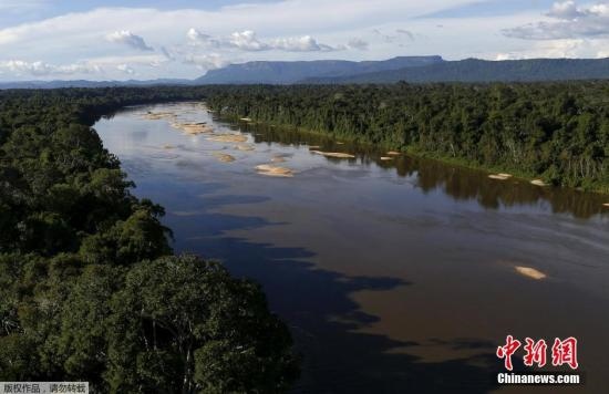 資料圖：亞馬孫雨林內的河流。