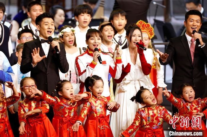 6日，“相約北京”奧林匹克文化節(jié)暨第22屆“相約北京”國際藝術節(jié)在京開幕?！?lt;a target='_blank' href='/'>中新社</a>記者 富田 攝