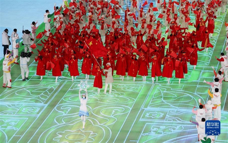 （北京冬奧會）北京冬奧會舉行開幕式