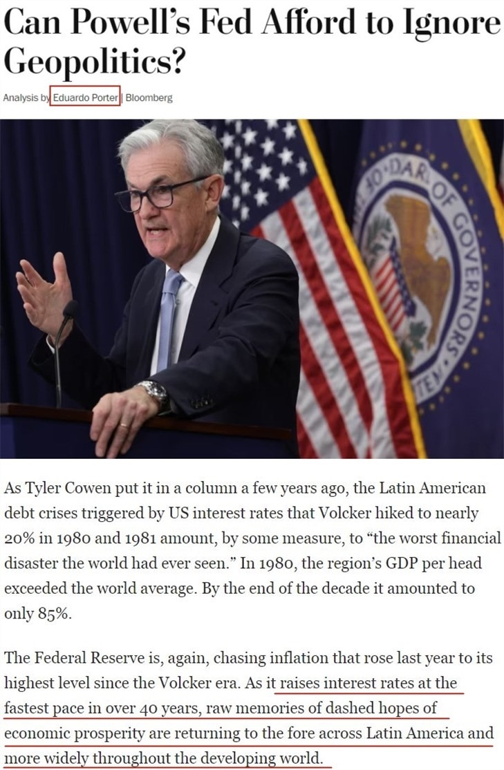 十次加息，美國如何傷害了世界