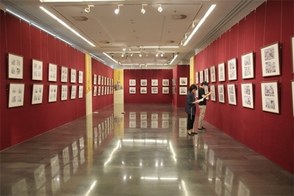 展覽現(xiàn)場。出版社供圖