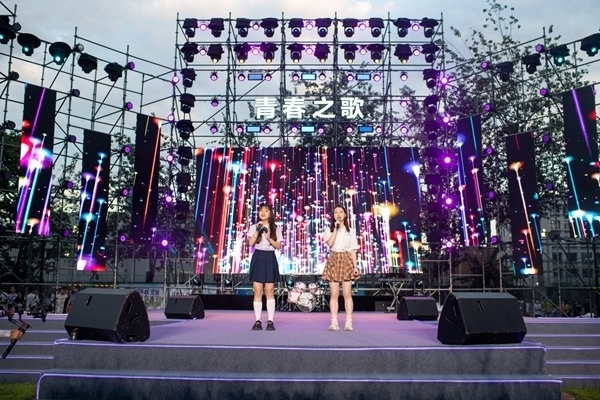 歌會(huì)現(xiàn)場(chǎng)。人民網(wǎng)記者 翁奇羽攝