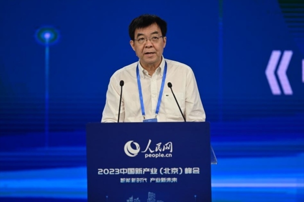 社會科學(xué)文獻(xiàn)出版社社長王利民。人民網(wǎng)記者 于凱攝