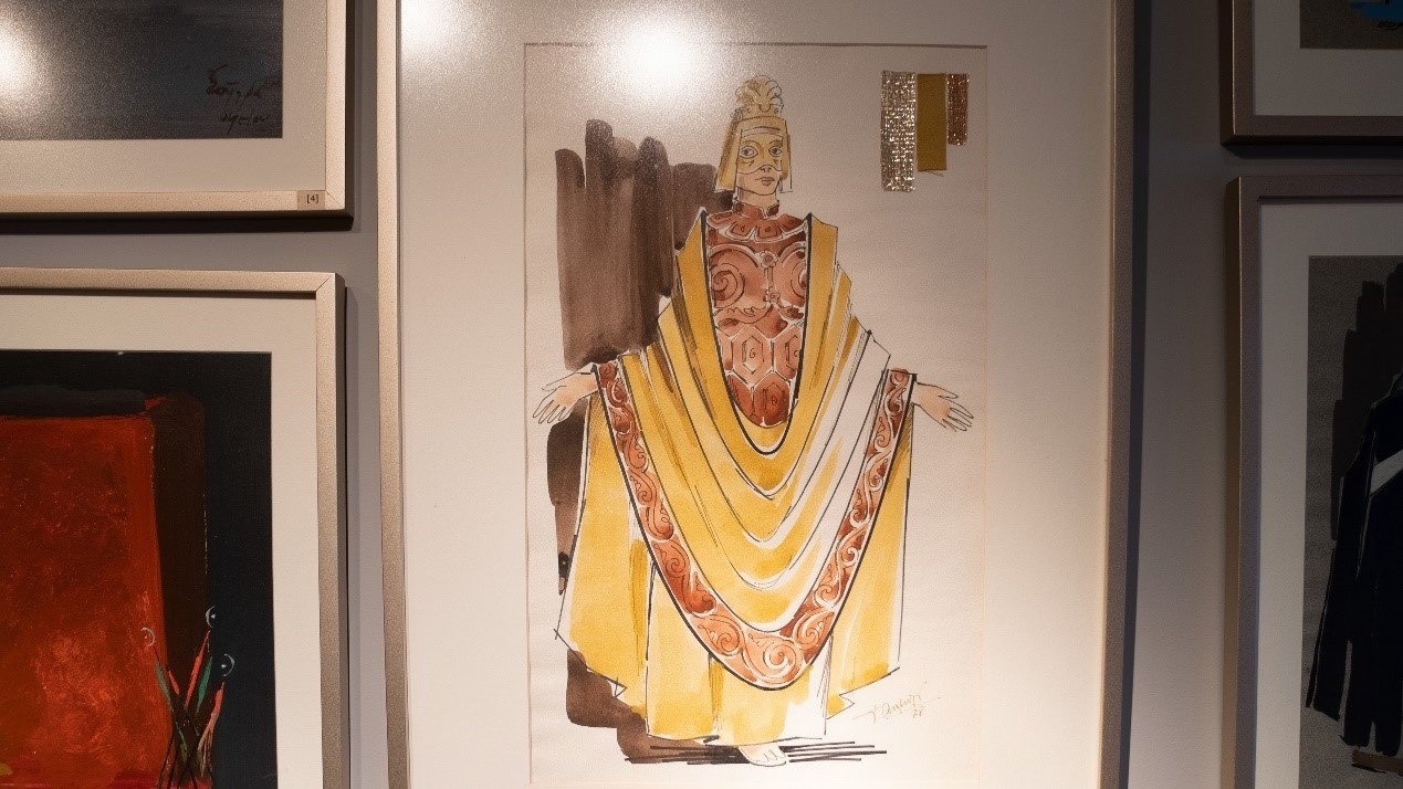 卡贊扎基斯的作品被改編成戲劇。人民網(wǎng)記者 葛泰佚攝