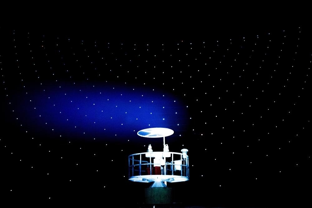 2021年3月29日拍攝的“中國天眼”測(cè)量基墩（維護(hù)保養(yǎng)期間拍攝）。新華社記者 歐東衢 攝