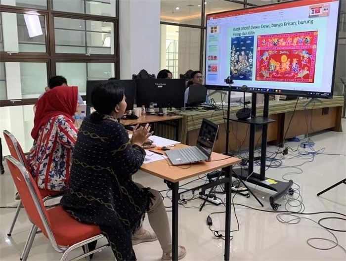 活動現(xiàn)場。供圖：印尼三一一大學(xué)孔子學(xué)院