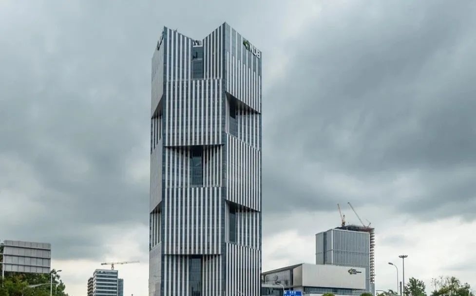 上海浦東新區(qū)，金磚國家新開發(fā)銀行總部大樓。