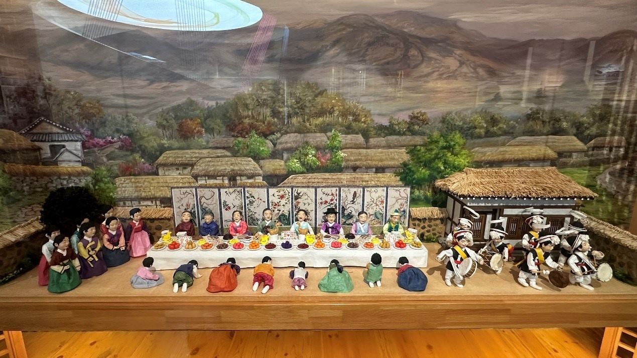 朝鮮族花甲禮展示。人民網(wǎng)記者 金洪花攝