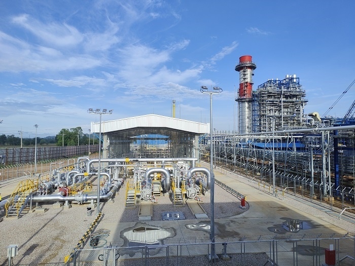 泰國新崗天然氣管道項目計量調(diào)壓站。卡瑪萊 攝