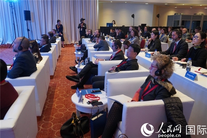 圖為“中拉文明對話論壇”現(xiàn)場。人民網(wǎng)記者 許放攝