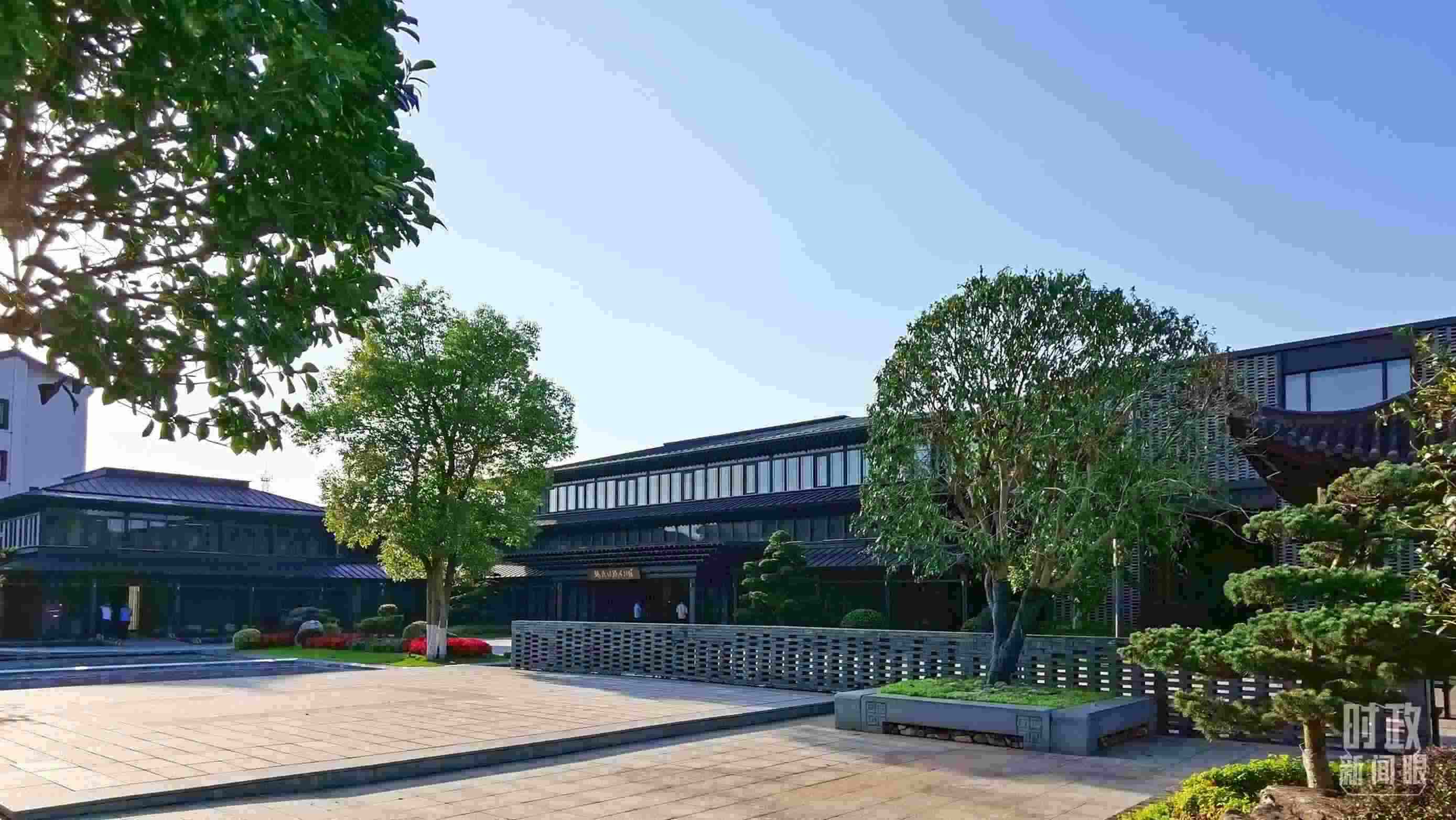 △楓橋經(jīng)驗(yàn)陳列館。（總臺(tái)央視記者陳漢章拍攝）