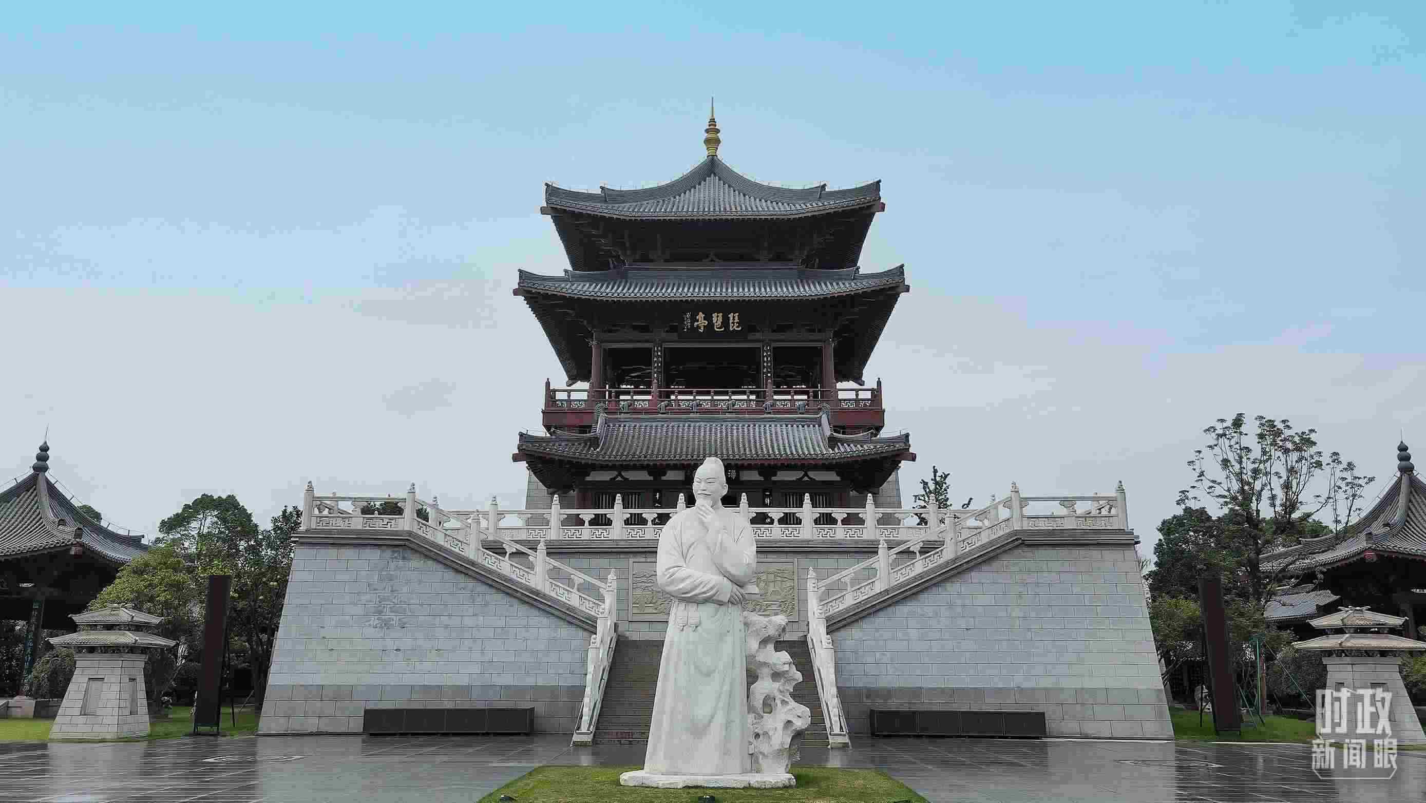 △琵琶亭。（總臺央視記者程鋮拍攝）