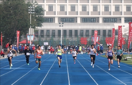 第59屆北京市中學(xué)生田徑運(yùn)動(dòng)會(huì)暨北京學(xué)生金奧運(yùn)動(dòng)隊(duì)田徑運(yùn)動(dòng)會(huì)。北京市教委供圖