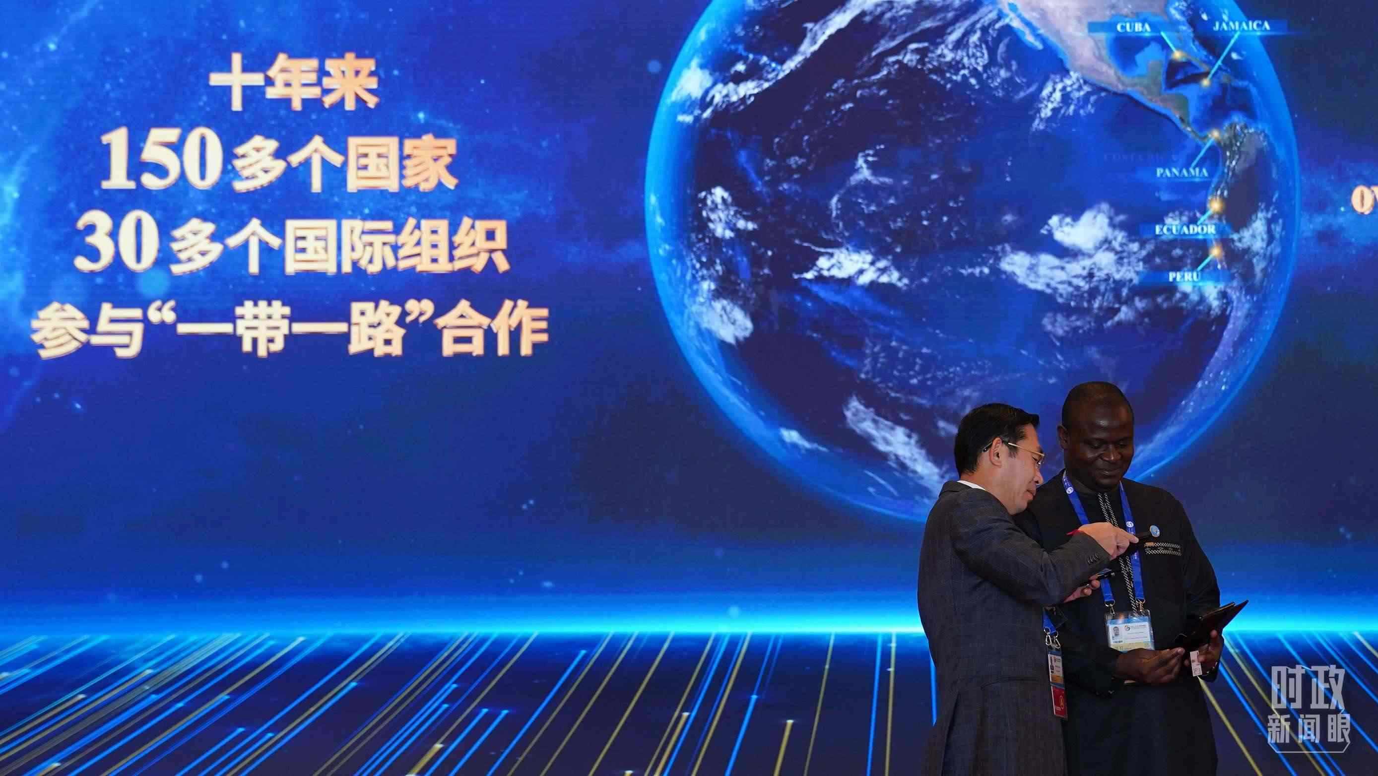 △“一帶一路”助力許多發(fā)展中國家加快邁向現(xiàn)代化的步伐。（總臺國廣記者李晉拍攝）