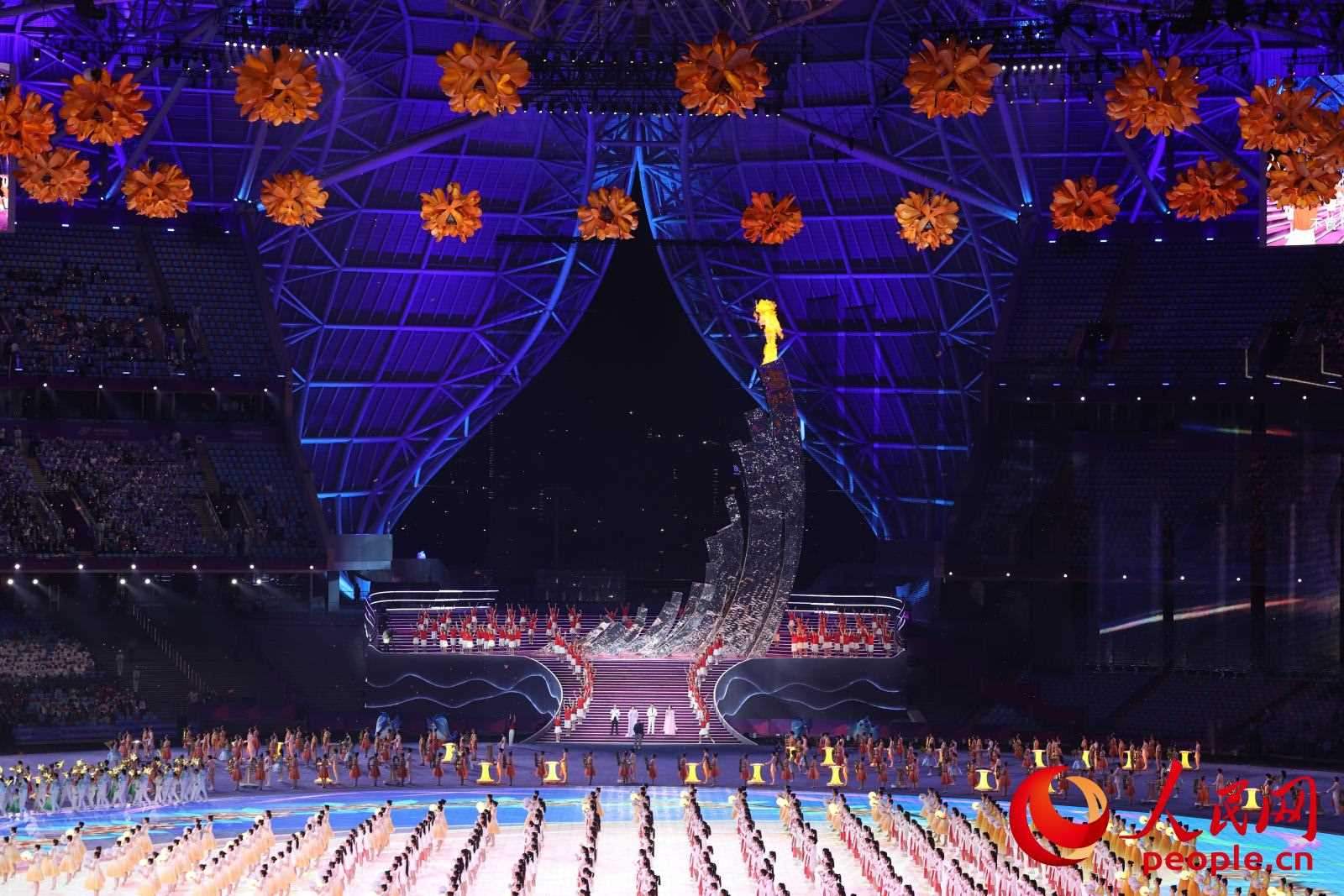 開幕式現(xiàn)場(chǎng)。人民網(wǎng) 周靜圓攝