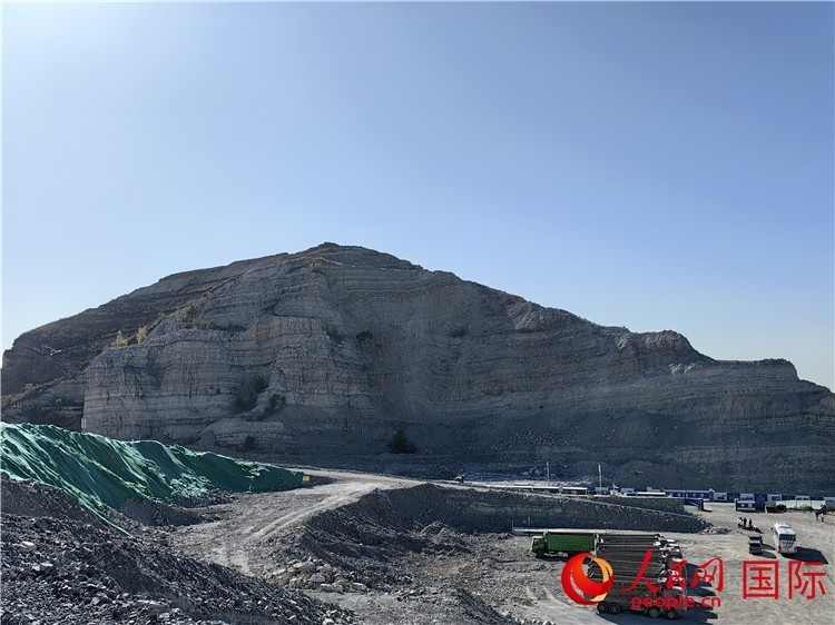 薊州礦山生態(tài)修復(fù)項目。人民網(wǎng)記者 符園園攝