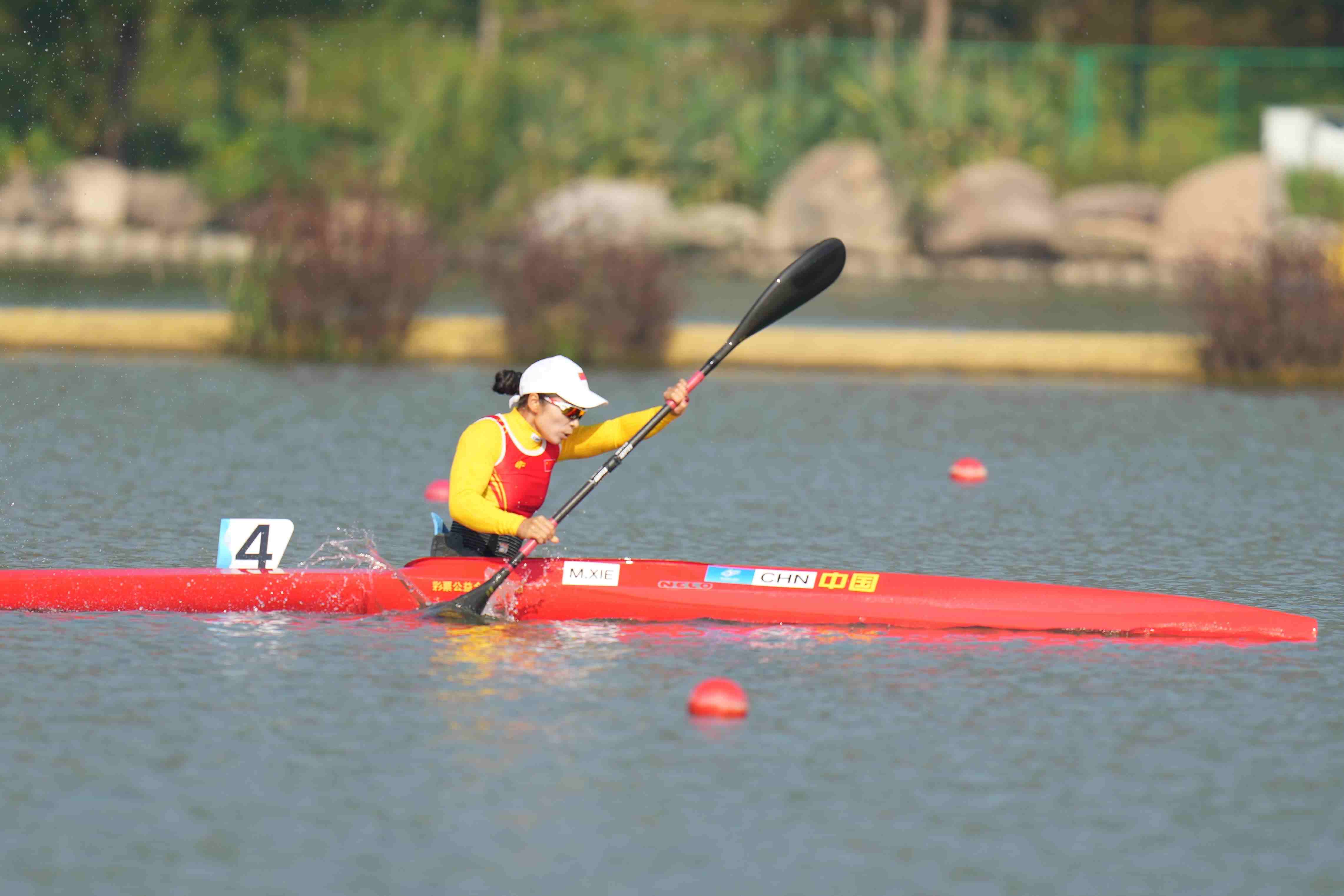 △2023年10月23日，中國選手謝毛三獲得本屆亞殘運會首金。