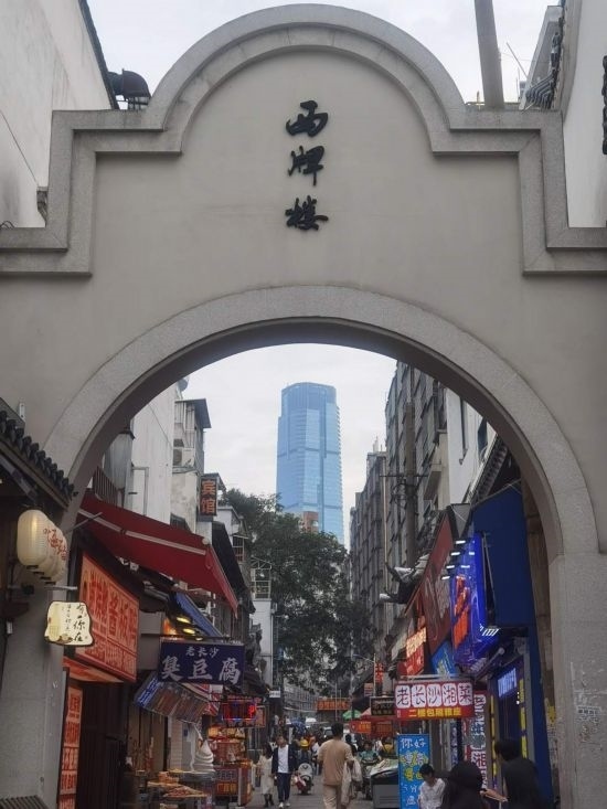 10月25日，太平老街街景。（本報(bào)記者 常雯宜攝）