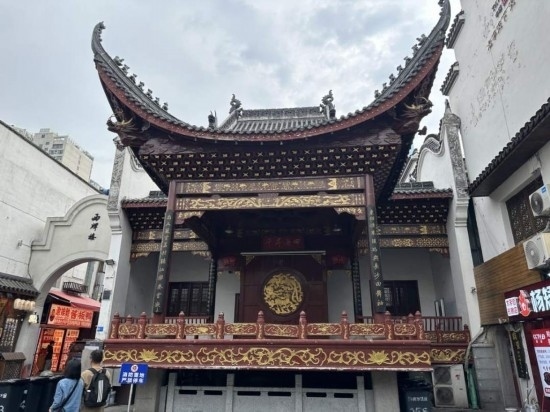 10月25日，長沙太平老街一角。（本報(bào)記者 劉書文攝）