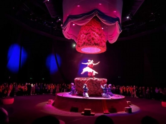 《天釀》演出場景。本報記者劉書文攝