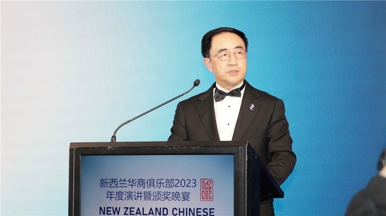 新西蘭華商聯(lián)合總會(huì)主席楊健。攝影：張凱