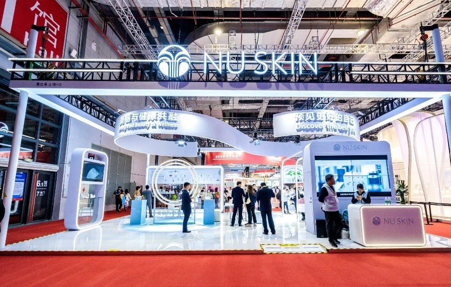 如新展臺。人民網記者 許維娜攝