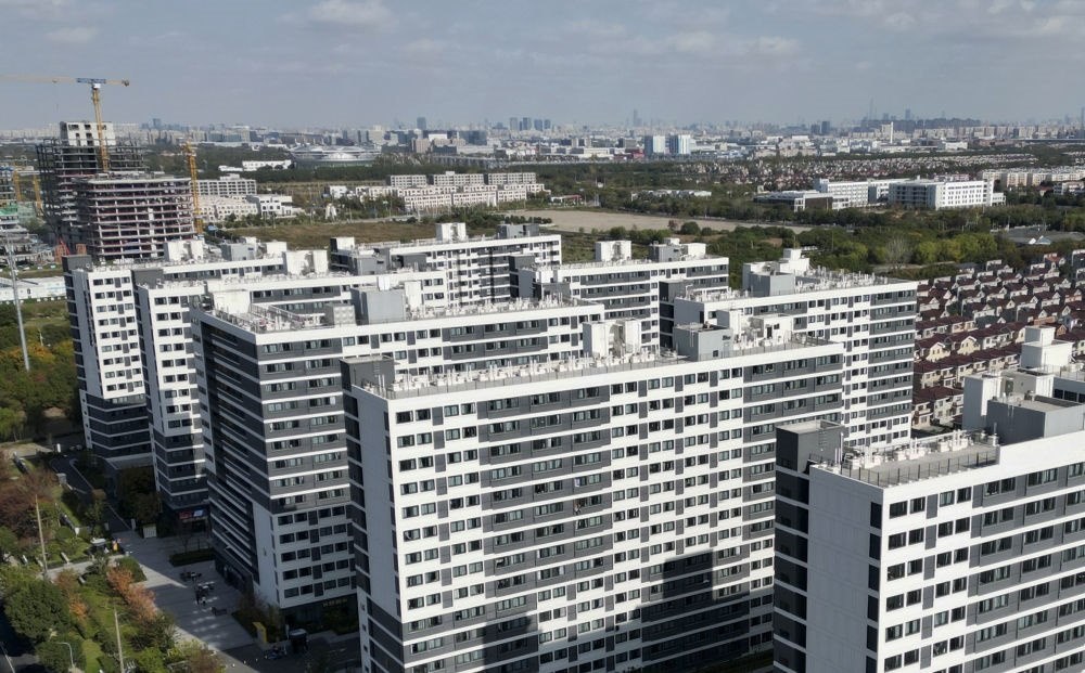 社區(qū)外景（無人機照片）。