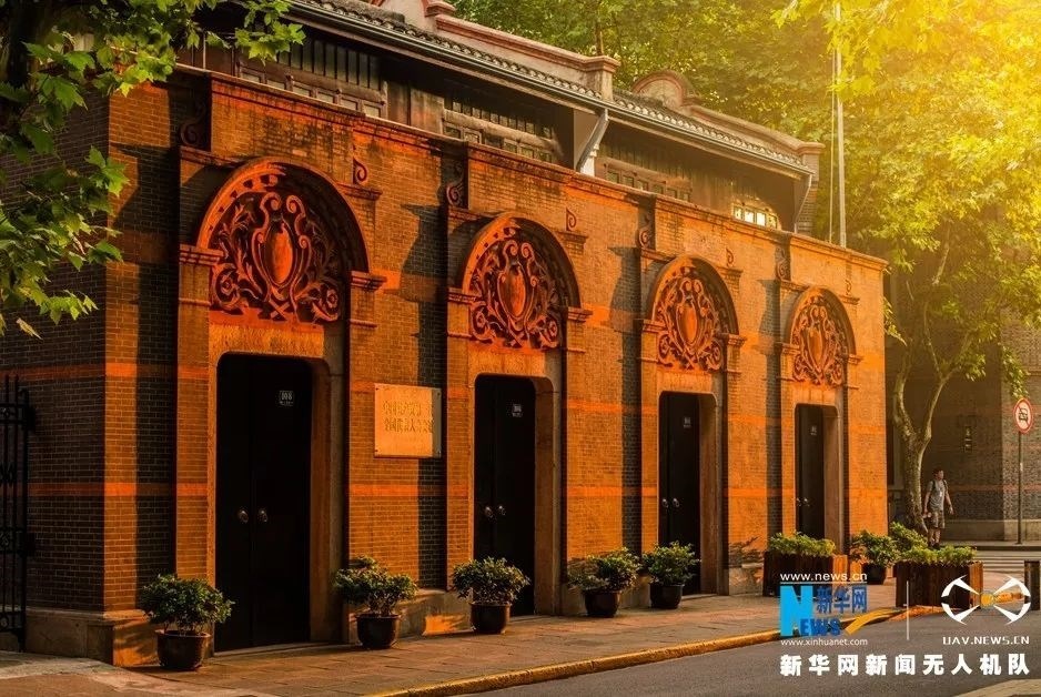 晨曦下的中共一大會(huì)址紀(jì)念館。新華網(wǎng) 吳愷 攝