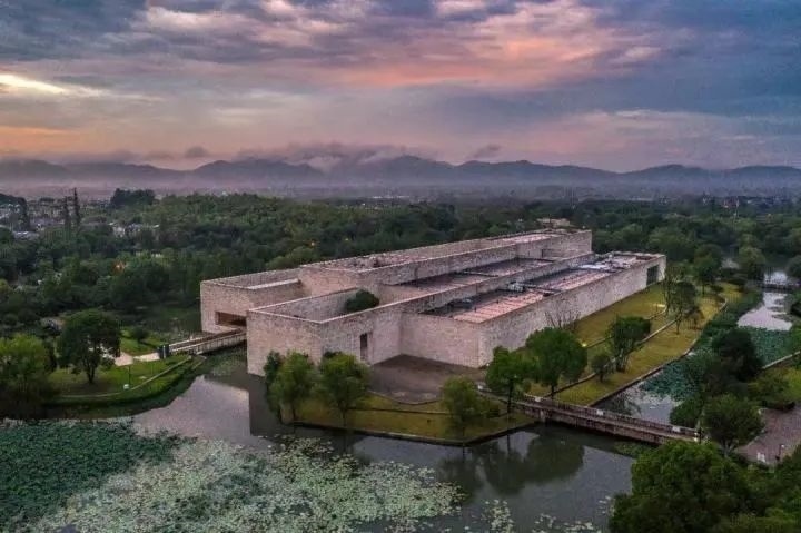 良渚博物院外景。圖源良渚古城微信公眾號(hào)