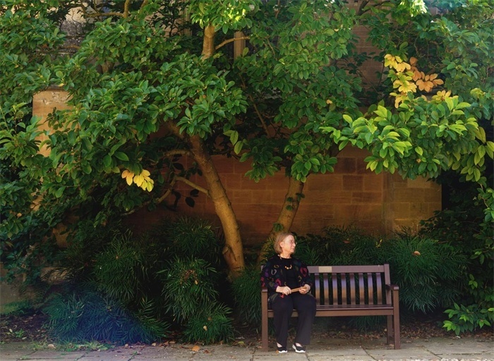 羅森在牛津大學(xué)墨頓學(xué)院。葛大龍攝