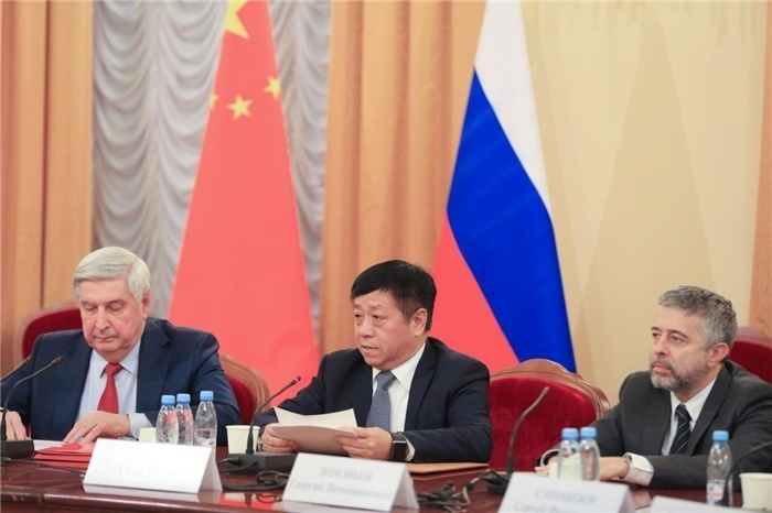 張漢暉大使致辭。駐俄羅斯使館供圖