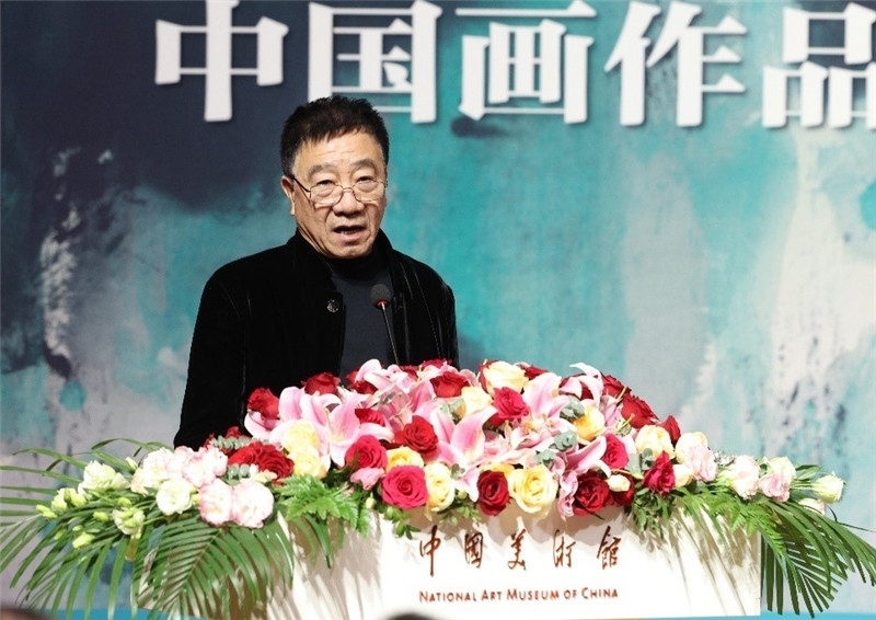 任建國致辭。主辦方供圖