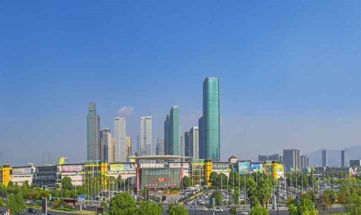 義烏城市風(fēng)貌。義烏市委宣傳部供圖