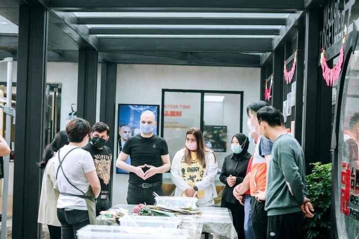 奈德之家端午活動。義烏市稠城街道供圖