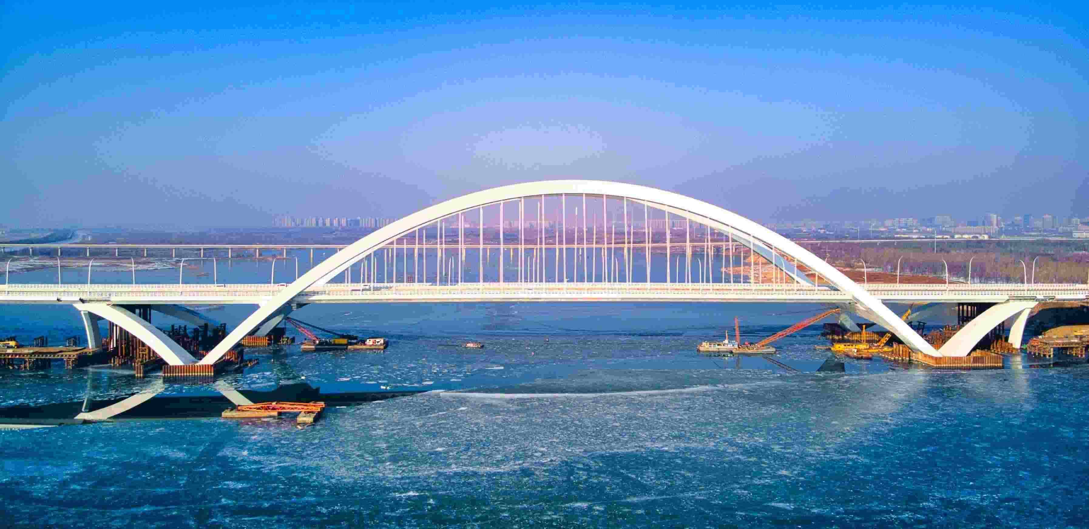 開通后的京雄大橋。受訪方供圖