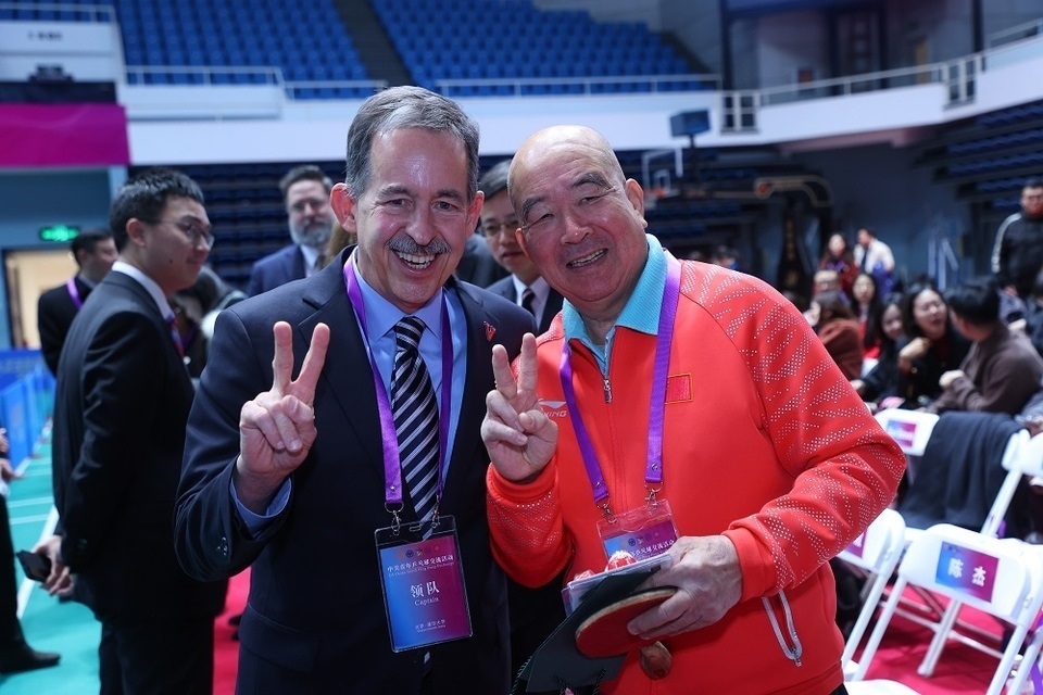 資訊有故事︱美國(guó)弗吉尼亞大學(xué)乒乓球代表團(tuán)訪華：重走乒乓路 一起向未來