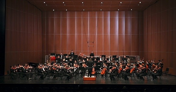 音樂會現(xiàn)場。學(xué)校供圖