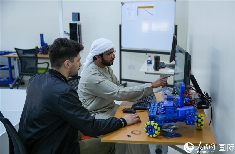 培訓(xùn)中心展示。人民網(wǎng)塔里克·易卜拉欣攝