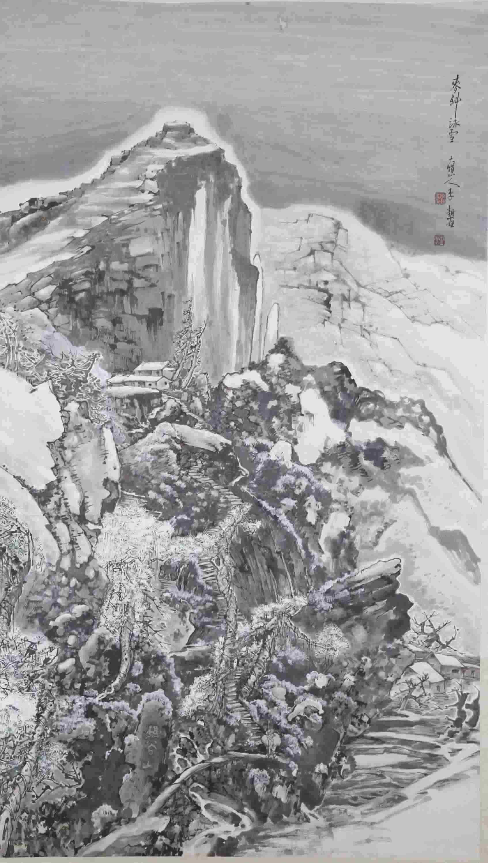 李耕畫(huà)作。(仙游縣博物館供圖)