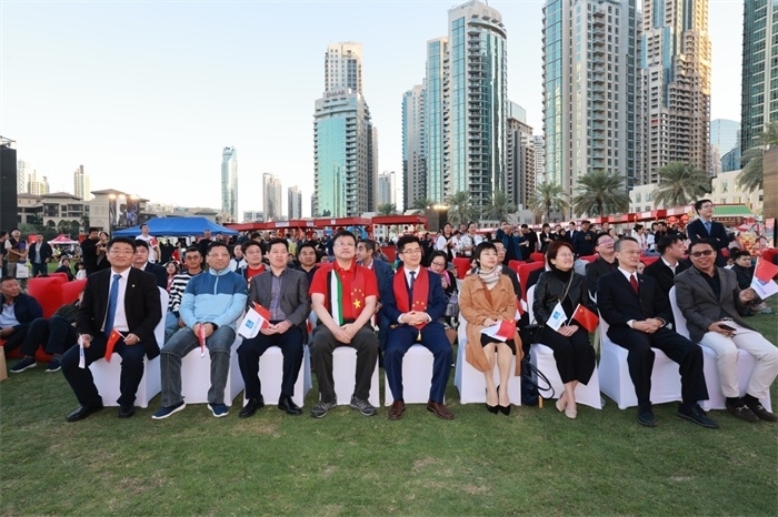 活動(dòng)現(xiàn)場(chǎng)。中建中東供圖