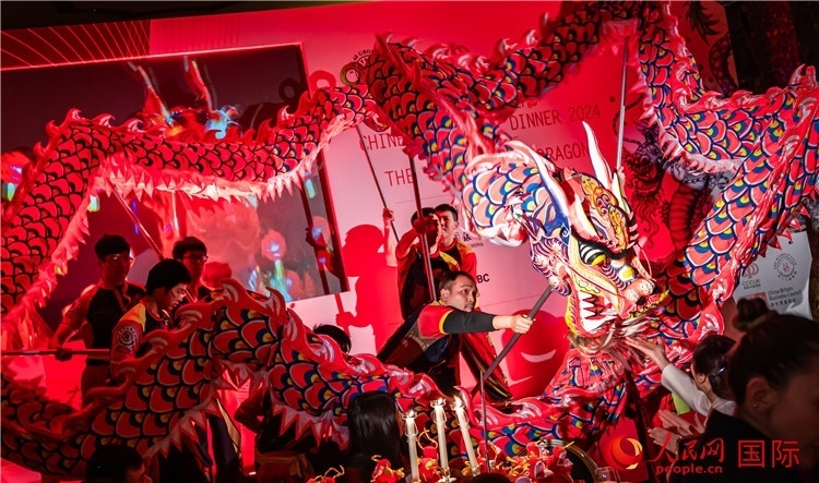 “共慶中國年 共享新機(jī)遇”破冰者新春晚宴現(xiàn)場(chǎng)盛況。人民網(wǎng) 郭錦標(biāo)攝