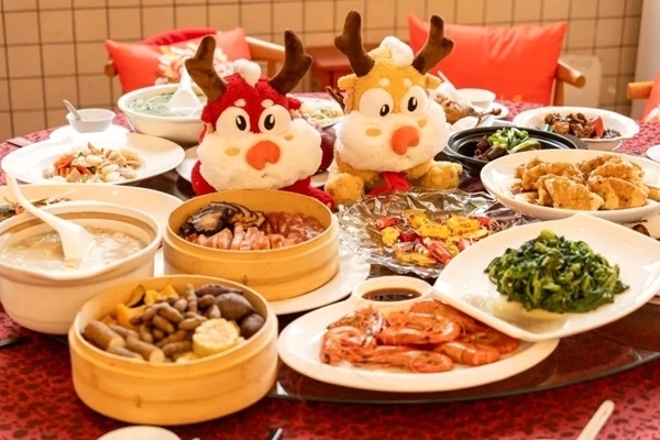 同濟(jì)大學(xué)推出新春團(tuán)圓宴。校方供圖