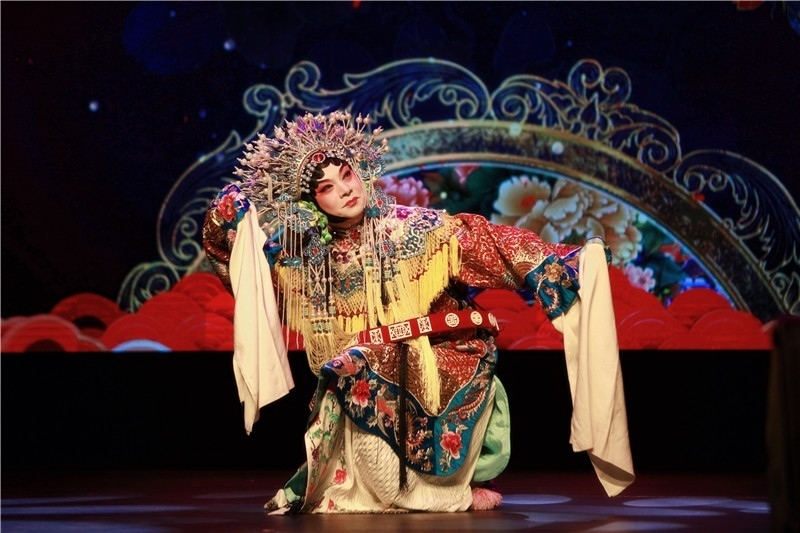 2024年“四海同春”慰?jī)S訪演團(tuán)亞太團(tuán)新西蘭惠靈頓演出現(xiàn)場(chǎng)。圖片由陸欣讌、孟韜、葉勇提供