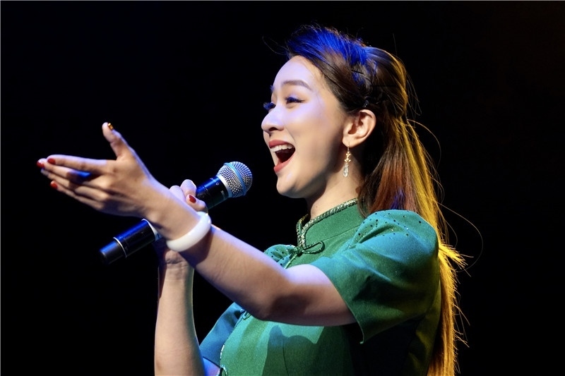 2024年“四海同春”慰?jī)S訪演團(tuán)亞太團(tuán)新西蘭惠靈頓演出現(xiàn)場(chǎng)。圖片由陸欣讌、孟韜、葉勇提供