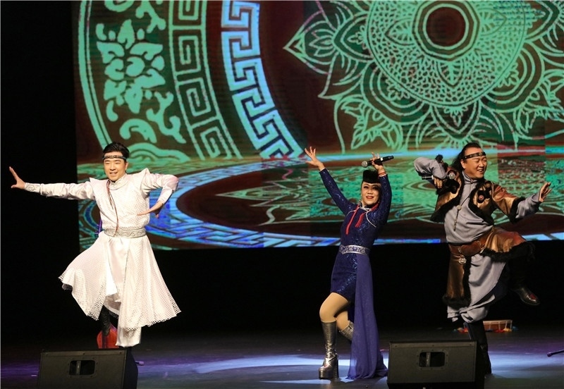 2024年“四海同春”慰?jī)S訪演團(tuán)亞太團(tuán)新西蘭惠靈頓演出現(xiàn)場(chǎng)。圖片由陸欣讌、孟韜、葉勇提供