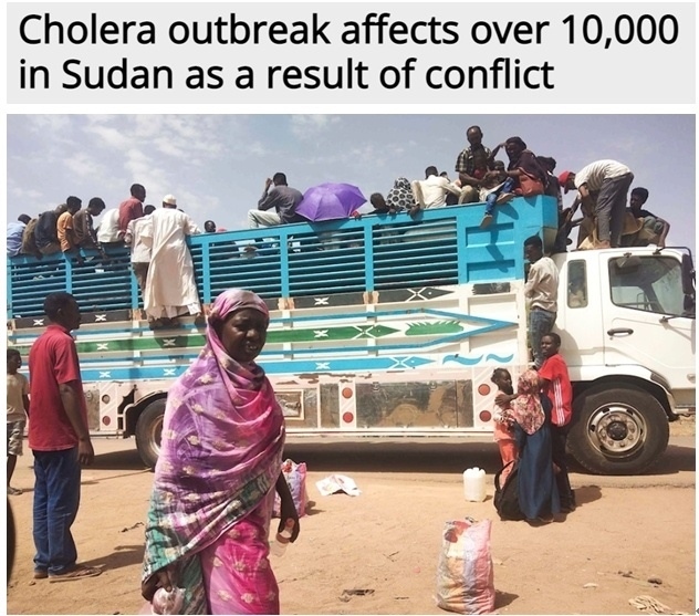 糧食危機(jī)、營養(yǎng)不良、霍亂 蘇丹人道主義危機(jī)嚴(yán)重