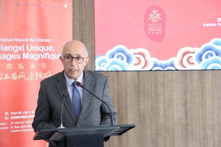 拉巴特文化藝術(shù)遺產(chǎn)復(fù)興協(xié)會(huì)主席德里希致辭?；艟z