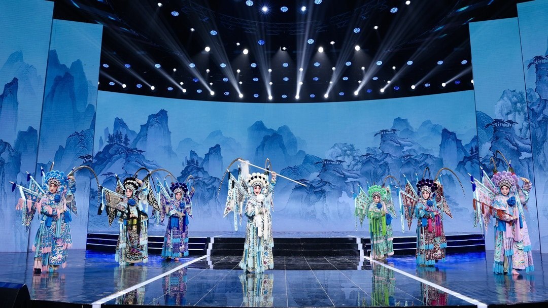 圖：秦腔戲曲《楊門女將》 表演者：惠敏莉、趙璐璐等